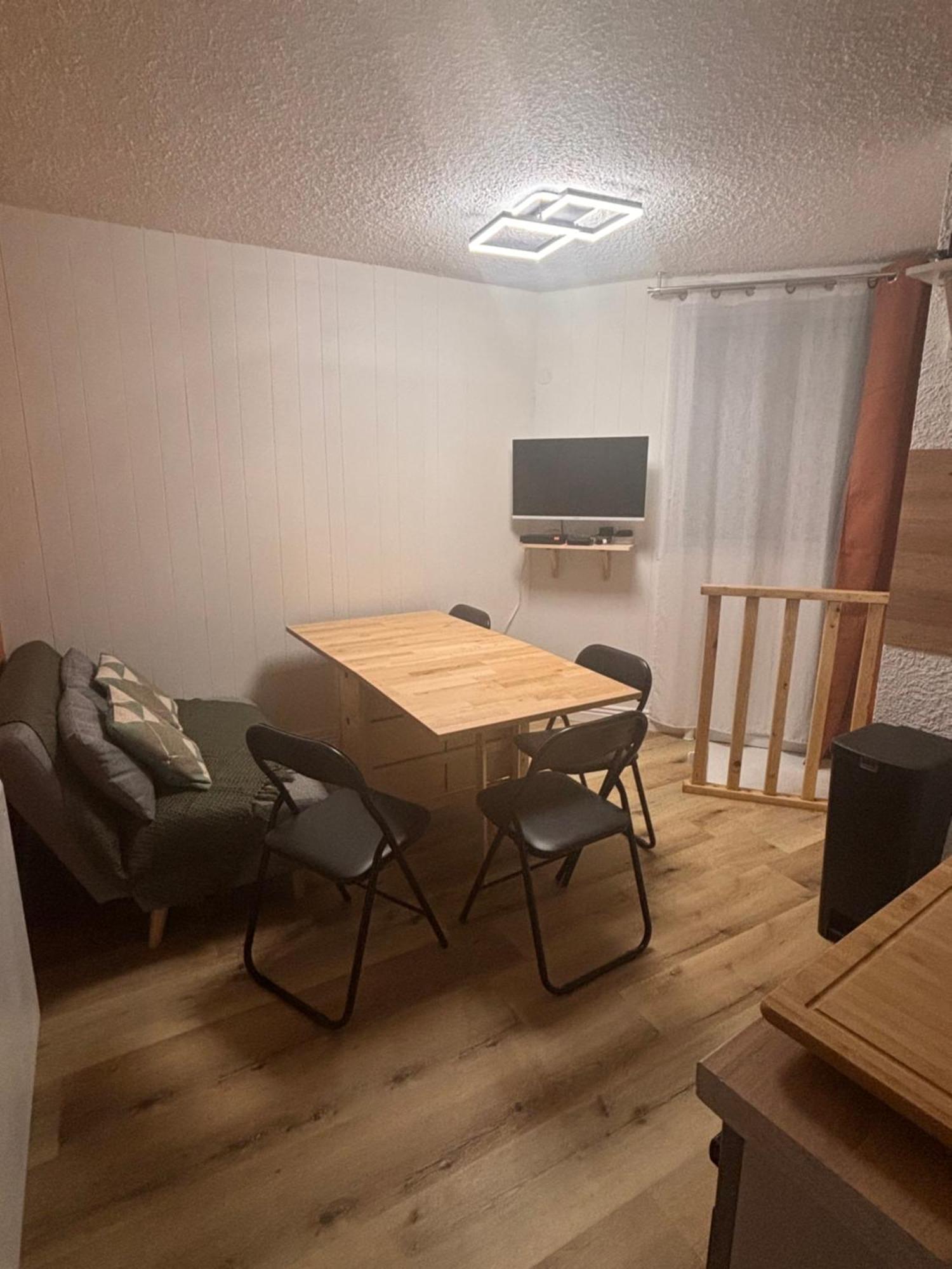 Studio Souplex Refait A Neuf Au Pied Des Pistes Orcières Eksteriør bilde